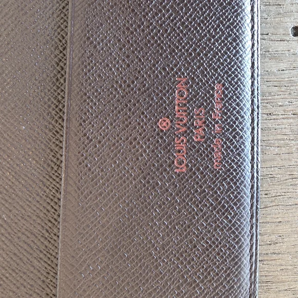 Louis VUITTON Damier Ebene Canvas Wallet - AUTHENTIC, LIKE NEW - Picture 3 of 5